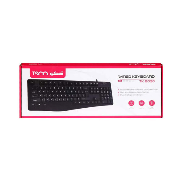 کیبورد تسکو مدل TK 8030