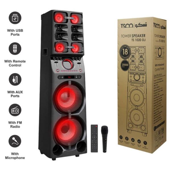 پخش کننده خانگی تسکو مدل TS 1020DJ