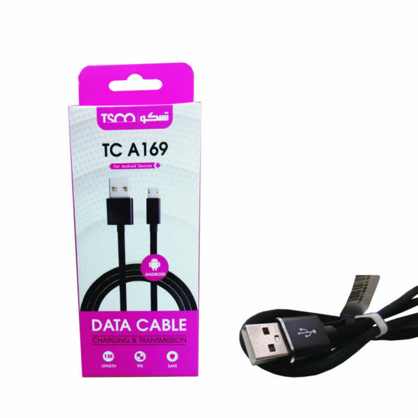 کابل تبدیل USB به microUSB تسکو مدل TC A169
