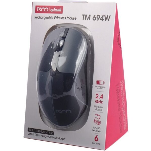 ماوس بی سیم تسکو مدل TM 694W