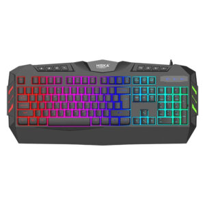 کیبورد گیمینگ هیسکا مدل HX-KEG400 RGB