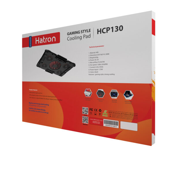 پایه خنک کننده لپ تاپ هترون مدل HCP130